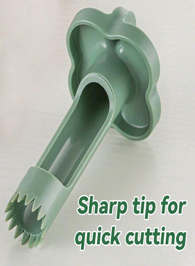 Civore Double Head Pepper Core Remover, Seeder Tool, 2 in 1 ABS Plastic Bell Pepper Cutter, Dishwasher Safe Kitchen Gadget for Peppers, Fruit Cores, Camping, Home Cooking Essential (Green) - Image 5