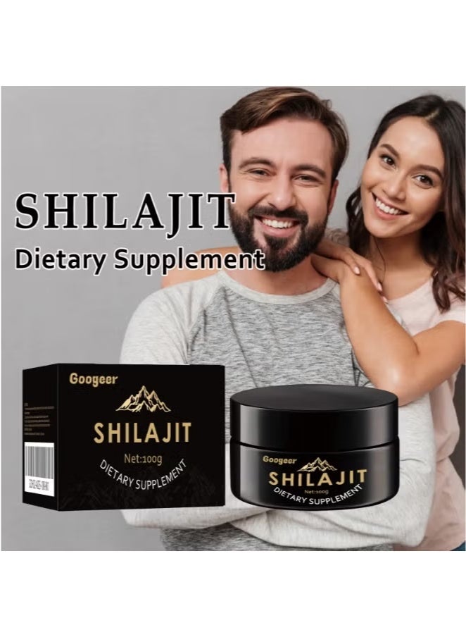 جوجير يحتوي المكمل الغذائي Googeer Shilajit على ما يصل إلى 20% من حمض الفولفيك 100 جرام  - Image 2