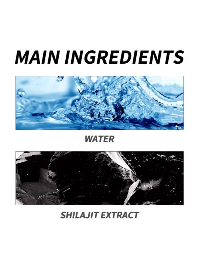جوجير يحتوي المكمل الغذائي Googeer Shilajit على ما يصل إلى 20% من حمض الفولفيك 100 جرام  - Image 3