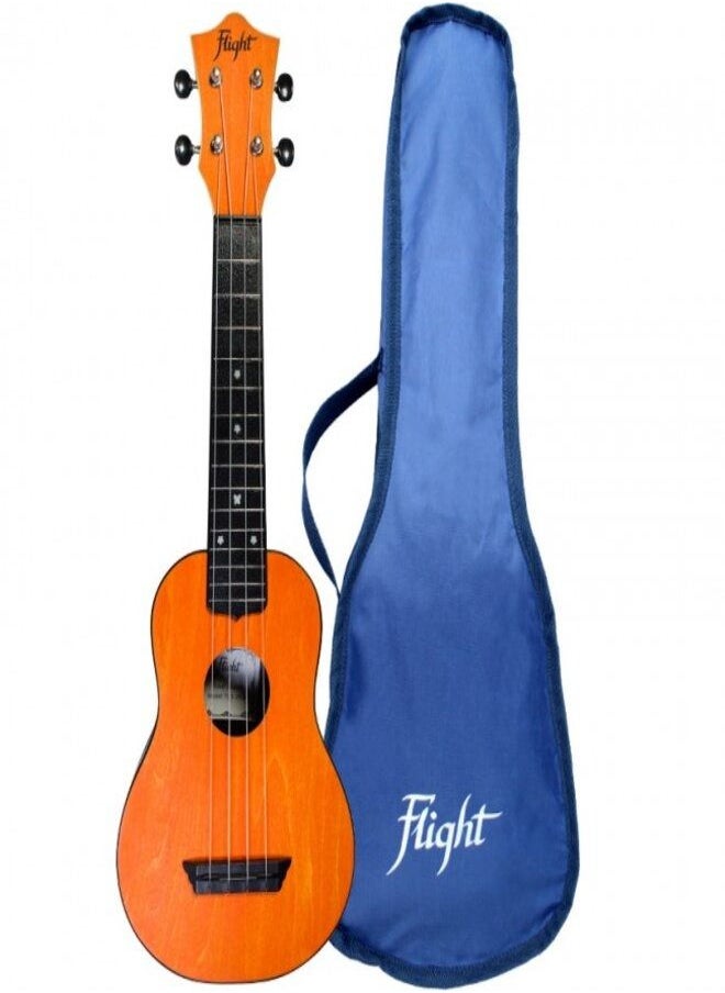 FLIGHT TUS35OR - TRAVEL SOPRANO UKULELE FLIGHT 