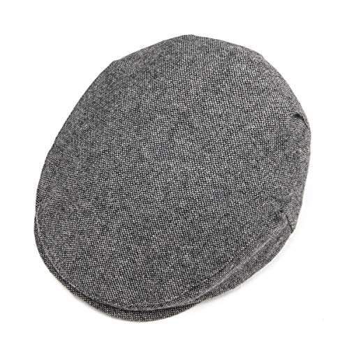 JANGOUL Kids Wool Tweed Newsboy Flat Cap Herringbone Boy Infant Toddler Child Youth Beret Hat (2-3T, Style4) - Image 5