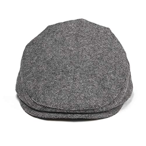 JANGOUL Kids Wool Tweed Newsboy Flat Cap Herringbone Boy Infant Toddler Child Youth Beret Hat (2-3T, Style4) - Image 2