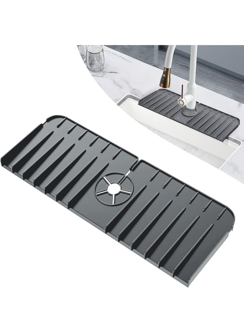 Silicone faucet pad designed for use in the kitchen and bathroom. - Image 2