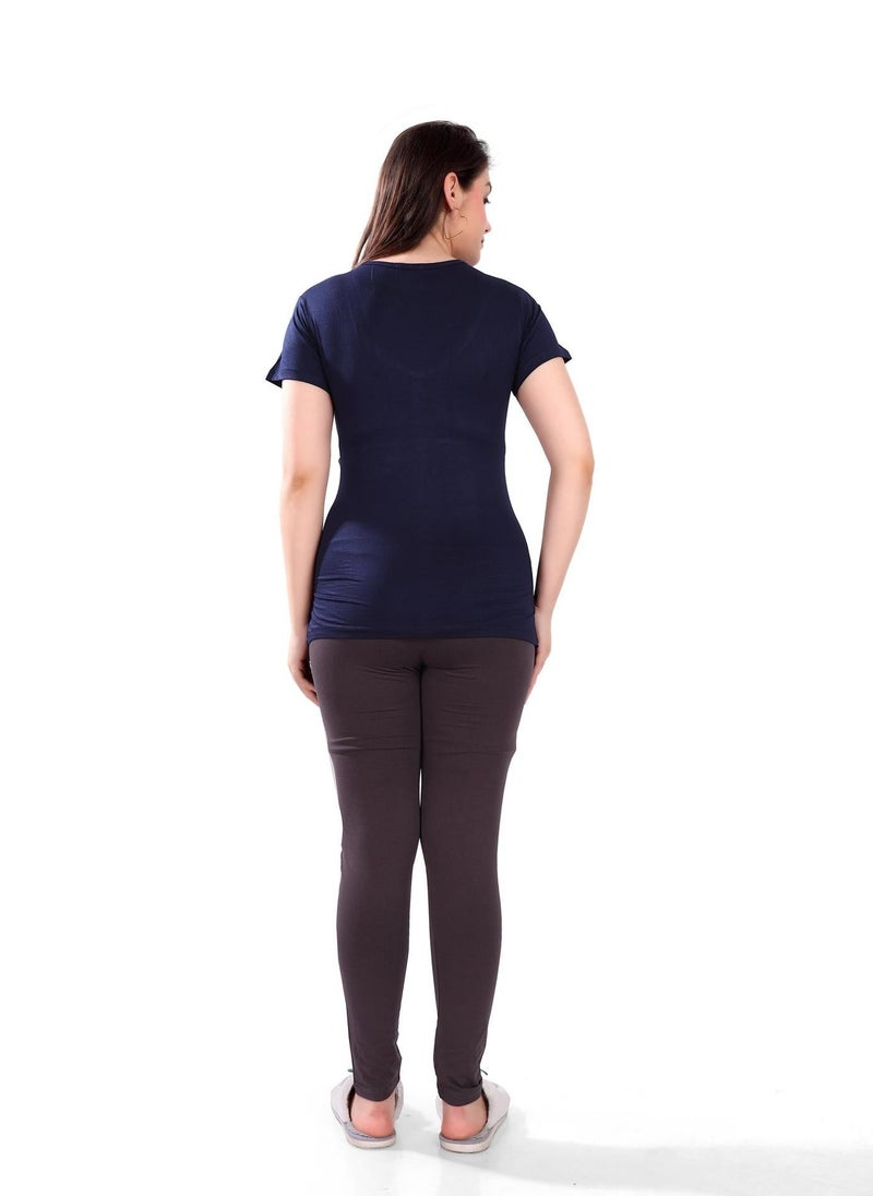 TUMMY Maternity Nursing Pull-On Top - Pack of 3 - Image 5