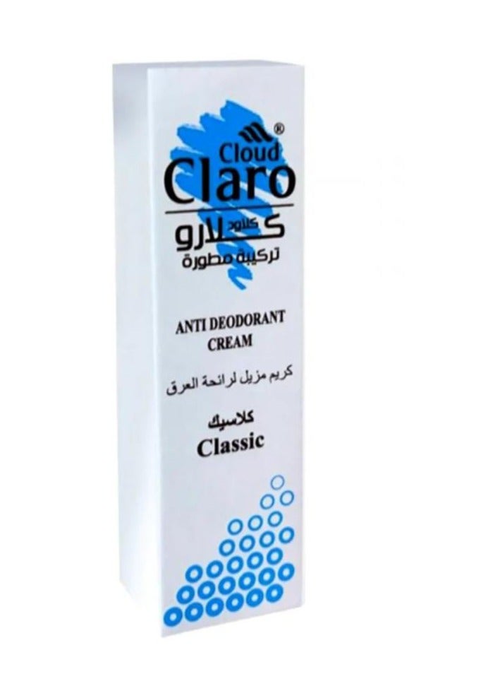 cloud Cloud Claro Classic Deodorant Cream 20ml 