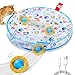 Potaroma Interactive Cat Toys Fast Moving Ball in Play Mat Automatic Motion Activated Ball Hide and Seek for Indoor Exercise Kicker Animal Squeaky 28 Inch Mat - Image 3