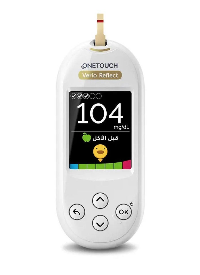 ONETOUCH - One Touch Verio Reflect Glucometer With One Touch Verio Strips And Delica Plus Sterilized Dosing Needles - Image 1