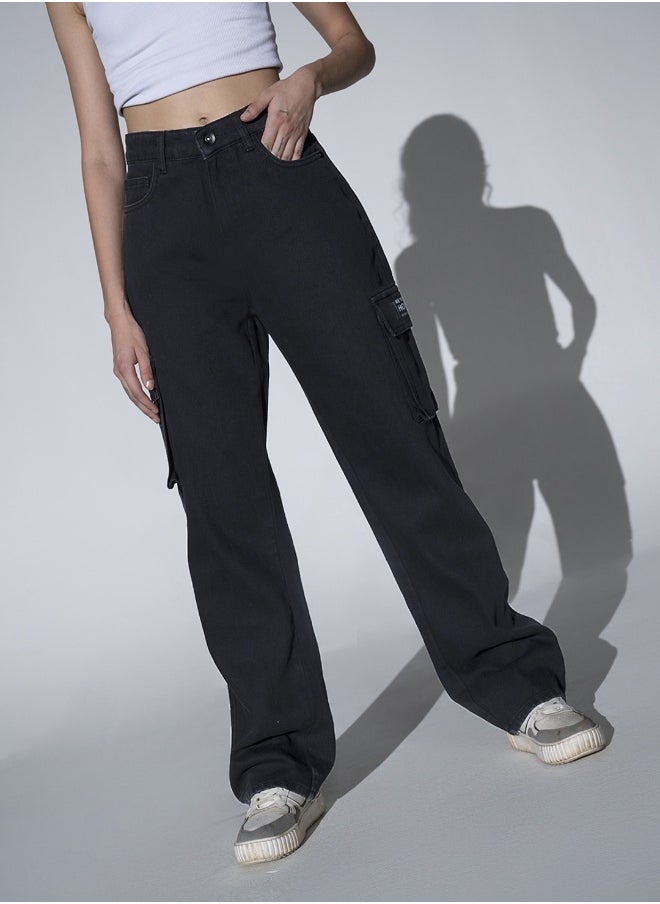 Hubberholme Black Jeans For Women  - Image 1