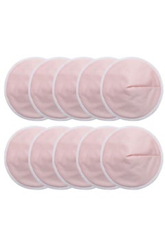 Daytoyz Organic Washable Breast Pads 10 Pack reusable Nursing Pads for Breastfeeding  - Image 1