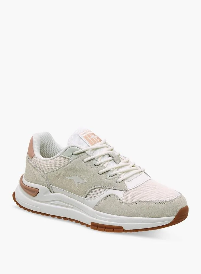 كانغاروس Women Lace-Up Ankle Sneakers