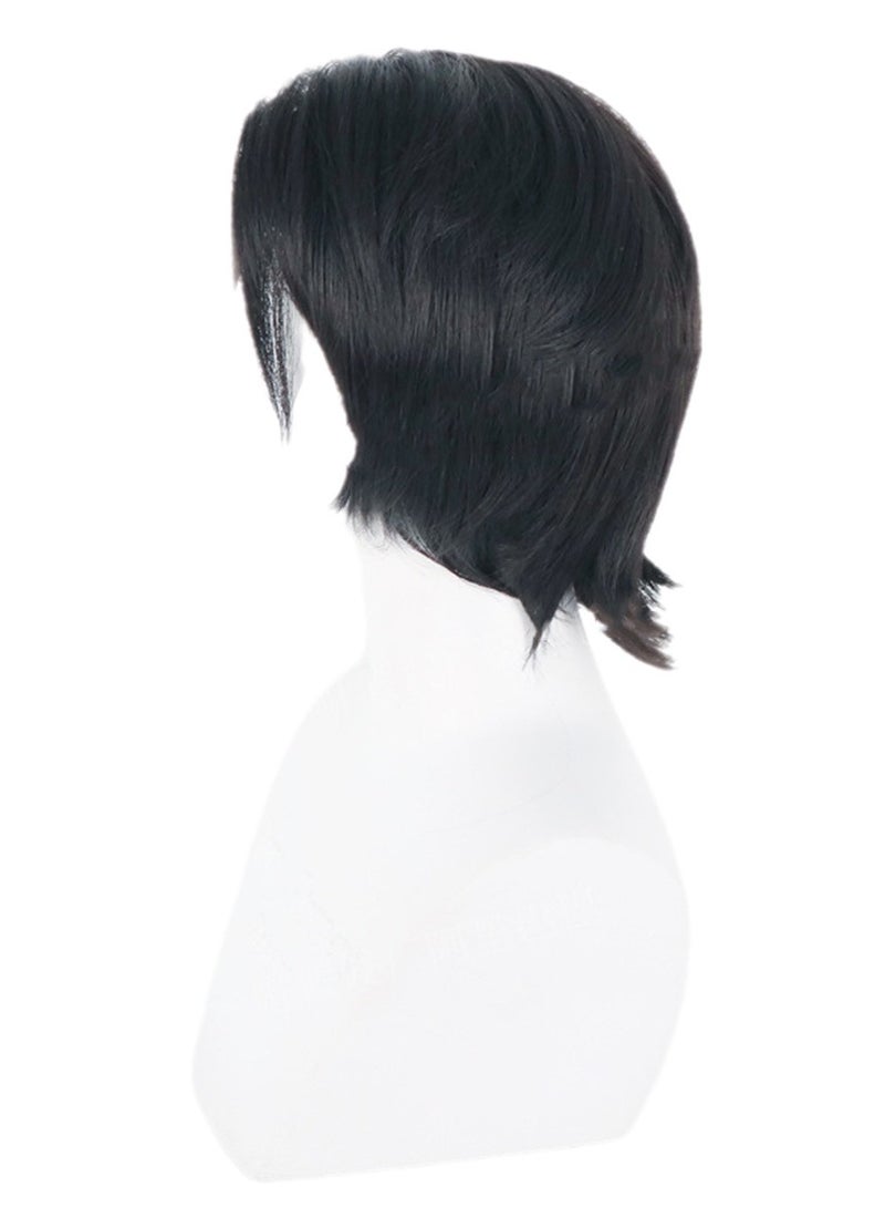 Jujutsu Kaisen wig Otoko Yuta's hair is shaved on the top of the head and the hair ends are reversed cosplay wig costumes dress up wig  - Image 3