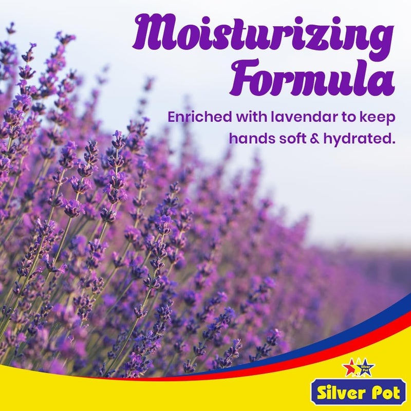 Silver Pot صابون غسيل اليدين بخلاصة اللافندر من سيلفر بوت 400 مل - Image 3