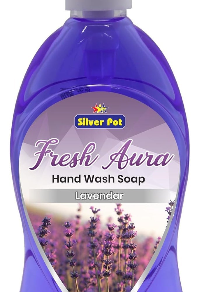 Silver Pot صابون غسيل اليدين بخلاصة اللافندر من سيلفر بوت 400 مل - Image 1