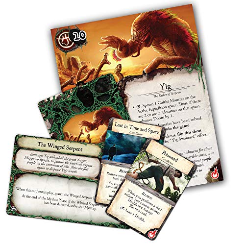 Asmodee Eldritch Horror Forsaken Lore Board Game EXPANSION - Unearth New Mysteries and Face Ancient Terrors! Mystery Game for Adults, Ages 14+, 1-8 Players, 2-4 Hour Playtime, Made by Fantasy Flight Games - Image 2