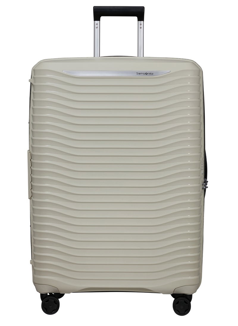 Samsonite Upscape Suitcase Check-In Size 75 cm / 28 inch, 4 Spinner Wheels, Polypropylene, Warm Neutral|Inner Mesh Pocket|Expandable|Removable Divider|TSA Lock - 10 Years International Warranty - Image 3