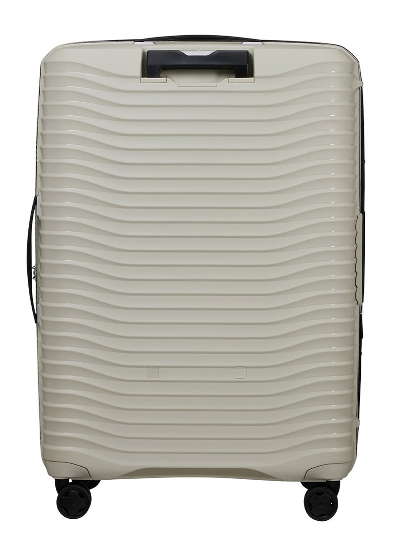 Samsonite Upscape Suitcase Check-In Size 75 cm / 28 inch, 4 Spinner Wheels, Polypropylene, Warm Neutral|Inner Mesh Pocket|Expandable|Removable Divider|TSA Lock - 10 Years International Warranty - Image 2
