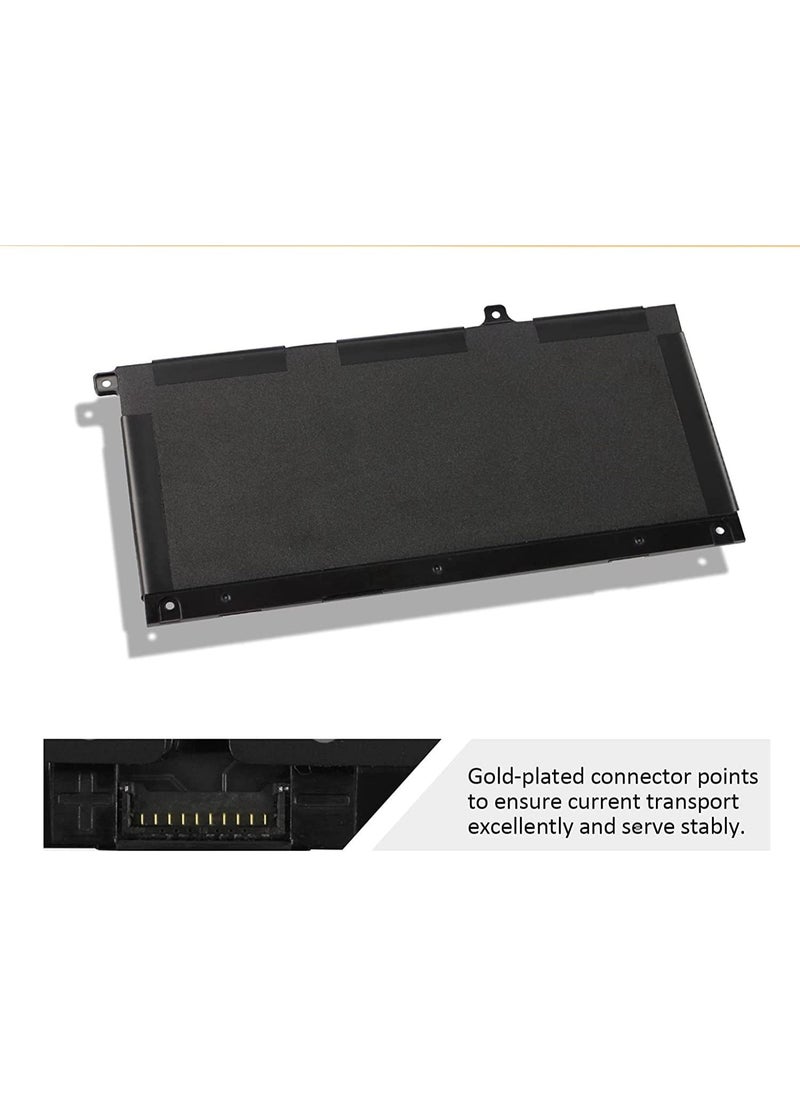 Terabyte REPLACEMENT K6Y6 Laptop Battery Compatible for Latitude 3410 3510 Vostro 5300 5401 5501 Inspiron 5300 5401 5408 5501 5508 5400 7405 7300 7500 2-in-1 Silver C5KGSeries 6 CF5RH H5CKD 11.25V 40Wh 3Cell  - Image 3