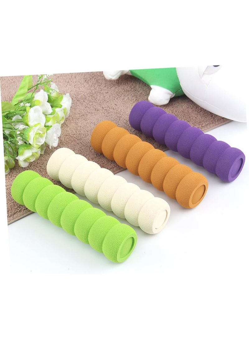 هوميرا غطاء مقبض باب مرن من الفوم بطول 14 سم مزود بمانع حركة مدمج لحركة سلسة للباب وحماية الجدار. سهل التركيب للاستخدام المنزلي. أنيق وعملي. - Image 1