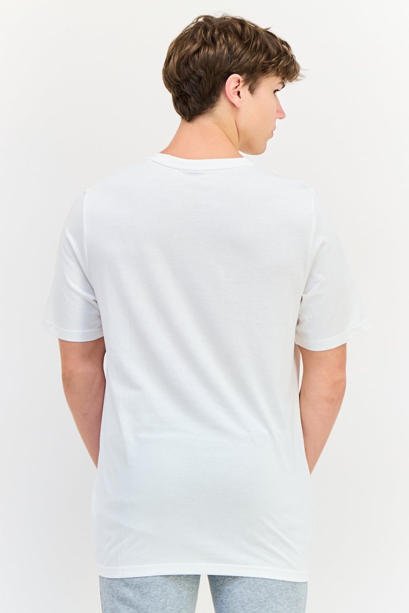 PUMA Men Sportswear Fit Short Sleeve Outdoor T-Shirt, White - Image 4