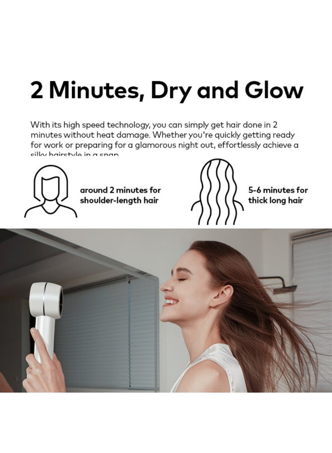 ITEL Hair Dryer Premium Sundaze IHD-73 with Ionic Technology & Diffuser - Sky Grey - Image 3