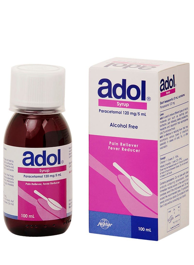 Adol 120 mg 5 ml100 ml Syrup - Image 1