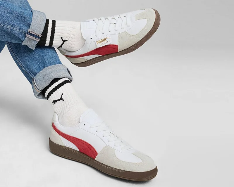 بوما Palermo Lth Casual Shoes 39646405 White