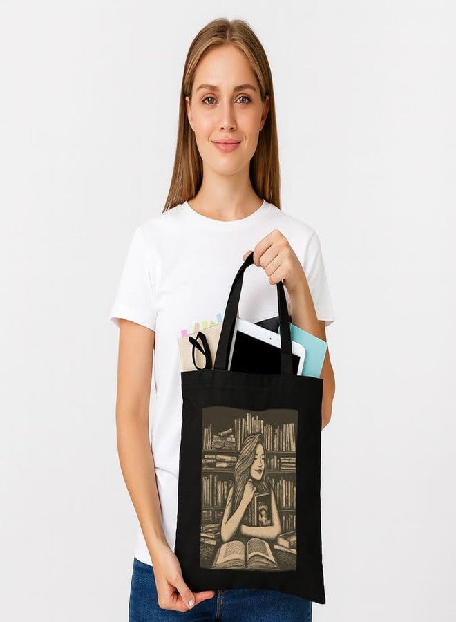 PrintingZone Printed Tote Bag For Women| Girls & Women Printed Canvas Tote Bag - Trendy - Image 4
