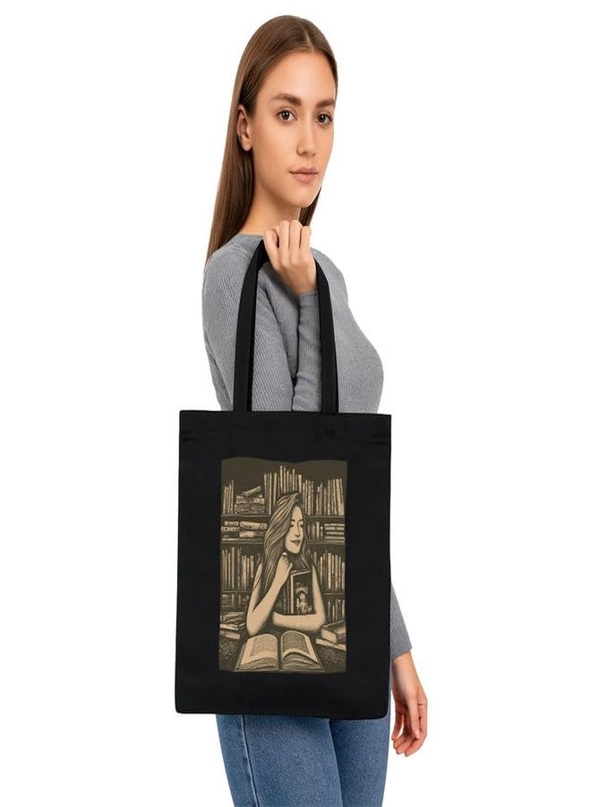 PrintingZone Printed Tote Bag For Women| Girls & Women Printed Canvas Tote Bag - Trendy - Image 3