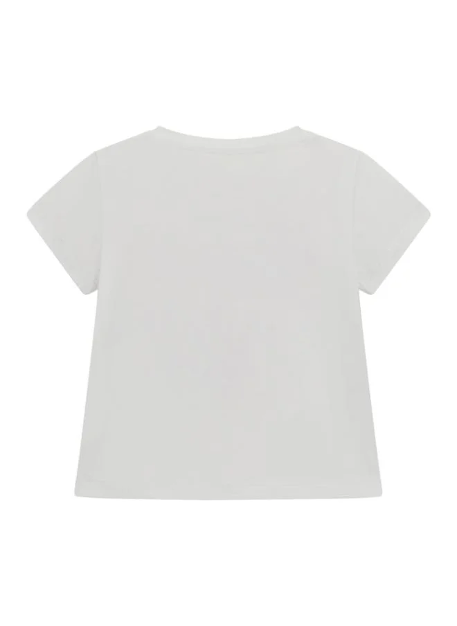 جس Kids Printed Crew Neck T-Shirt