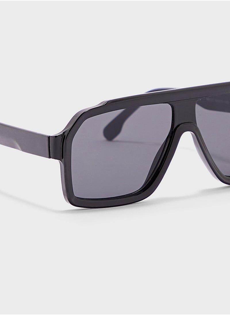 Ginger Oversized Len Sunglasses  - Image 3