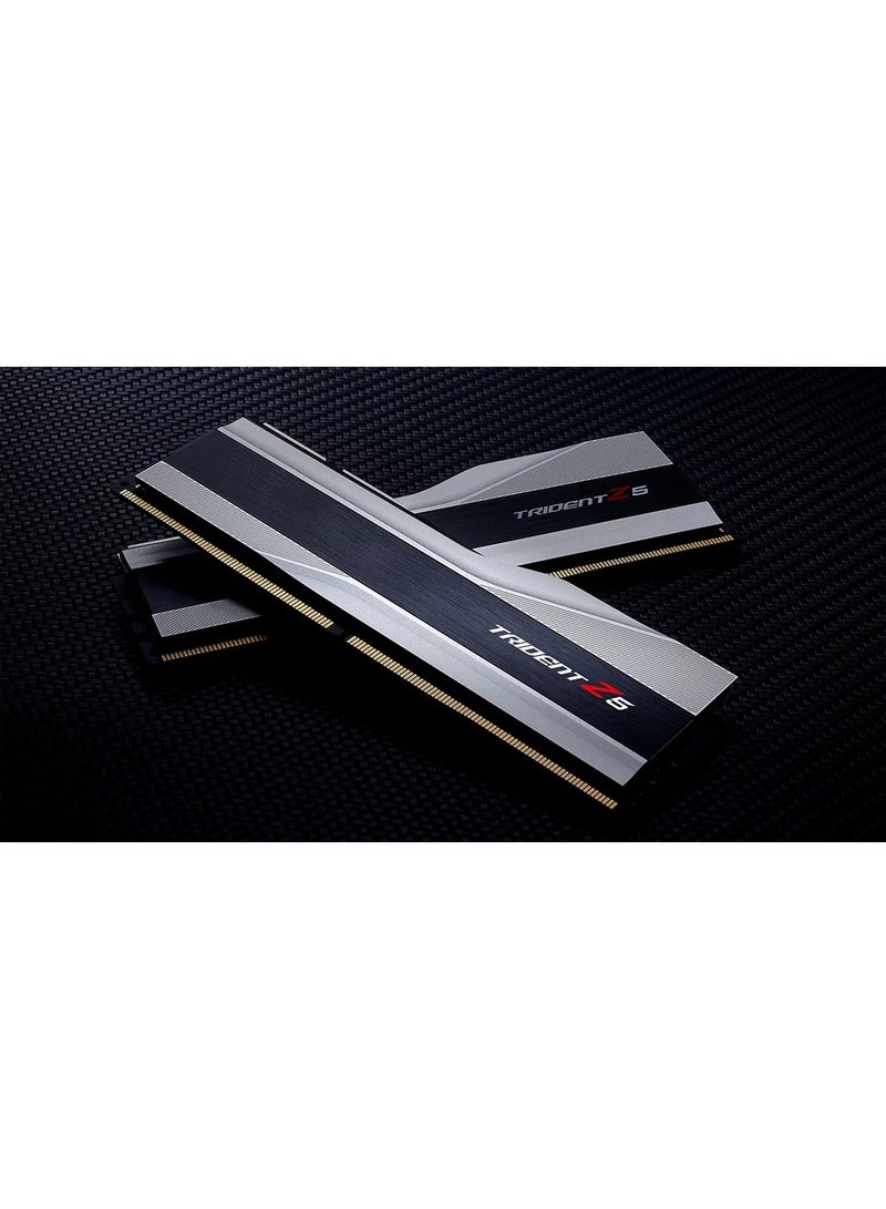 جي.سكيل G.Skill Trident Z5 RGB 32GB (2 * 16GB) DDR5 6000 MHz CL36-36-36-96 1.35V Desktop Memory RAM-F5-6000J3636F16GX2-TZ5S - Image 3