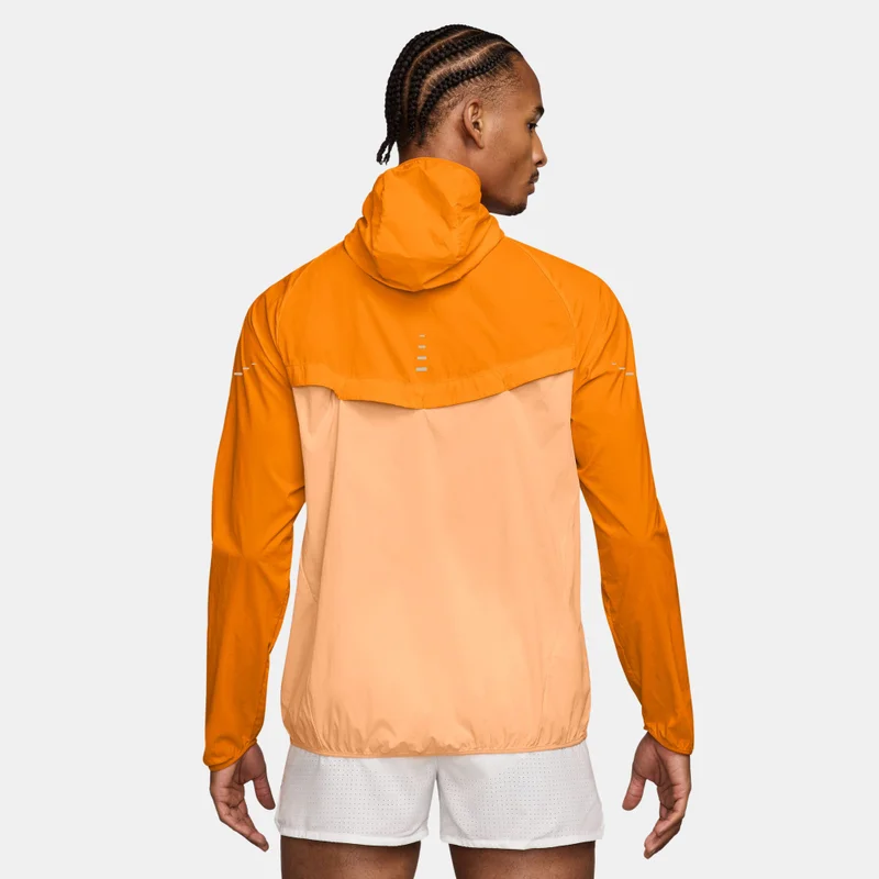 Nike Orange Men's Stride Repel UV Running Jacket for Men | Best Price UAE