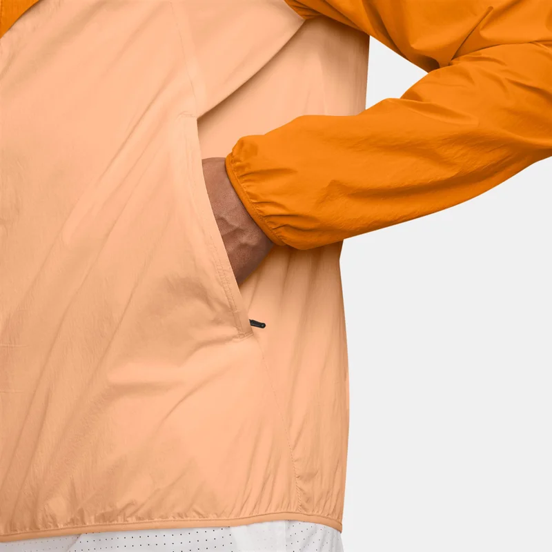 Nike Orange Men's Stride Repel UV Running Jacket for Men | Best Price UAE