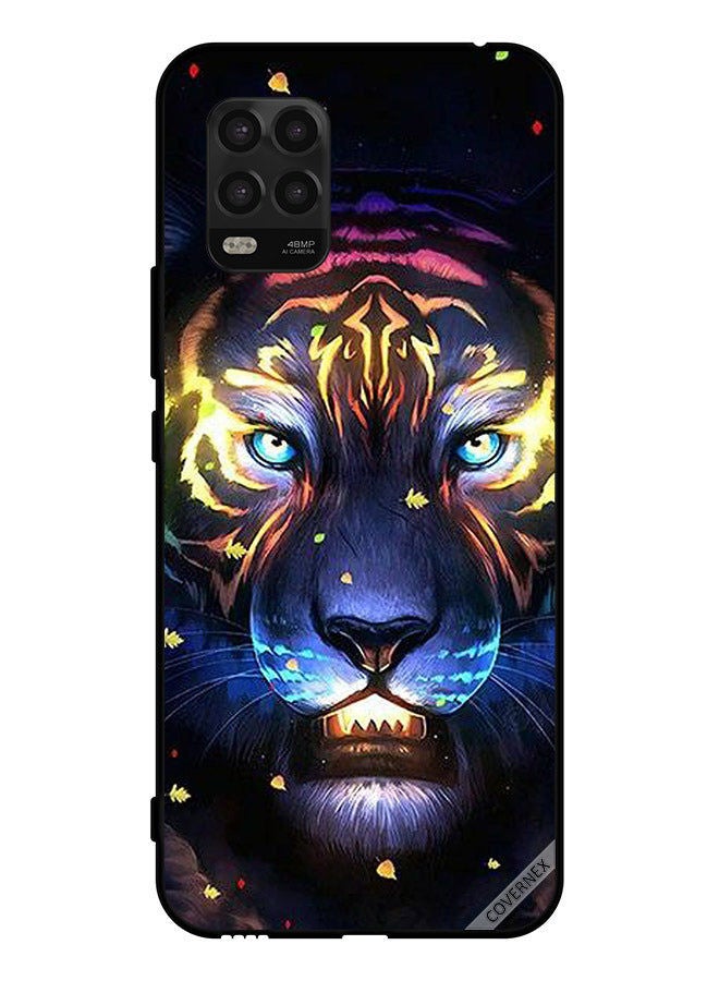 Covernex Protective Case Cover For Xiaomi Mi 10 Lite 5G Lighting Lion - Image 1