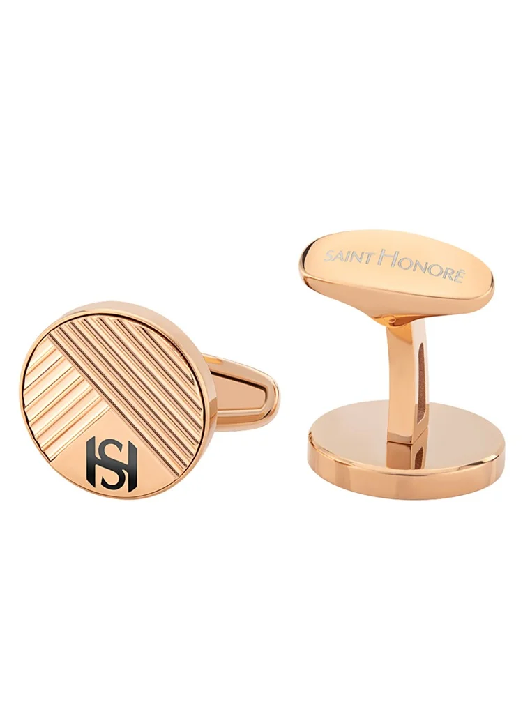 سانت هونور Rose Gold Cufflink for Men's