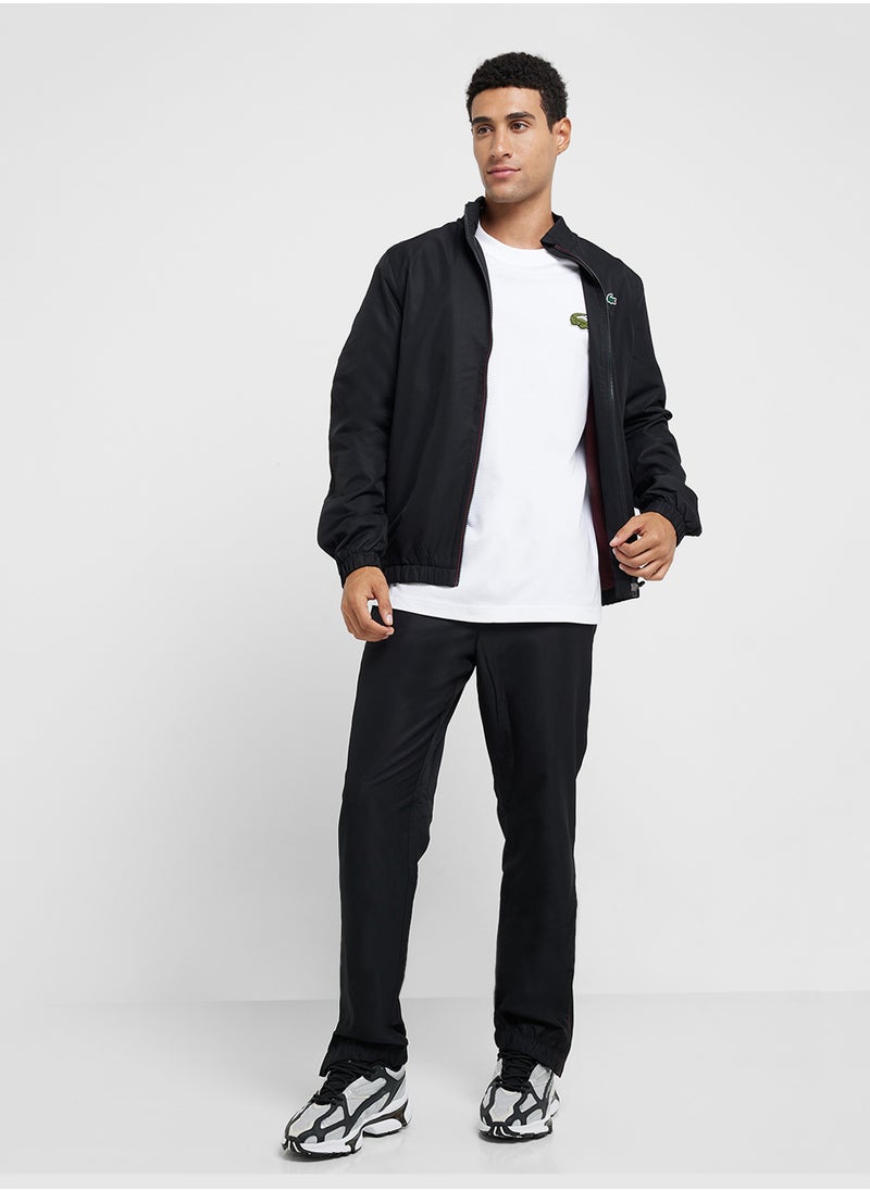 LACOSTE - Graphic Short Sleeve Crew Neck T-Shirt - Image 1