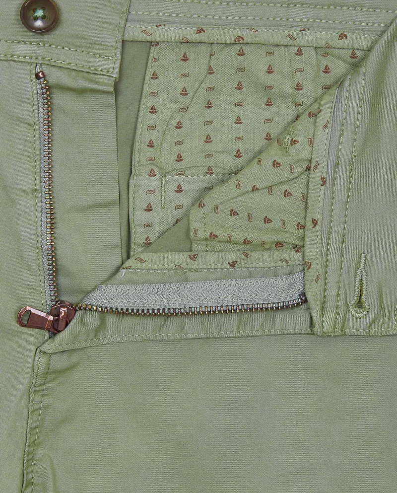 Camicissima BERMUDA WITH POCKETS COTTON TWILL BERMUDA GARMENT DYED