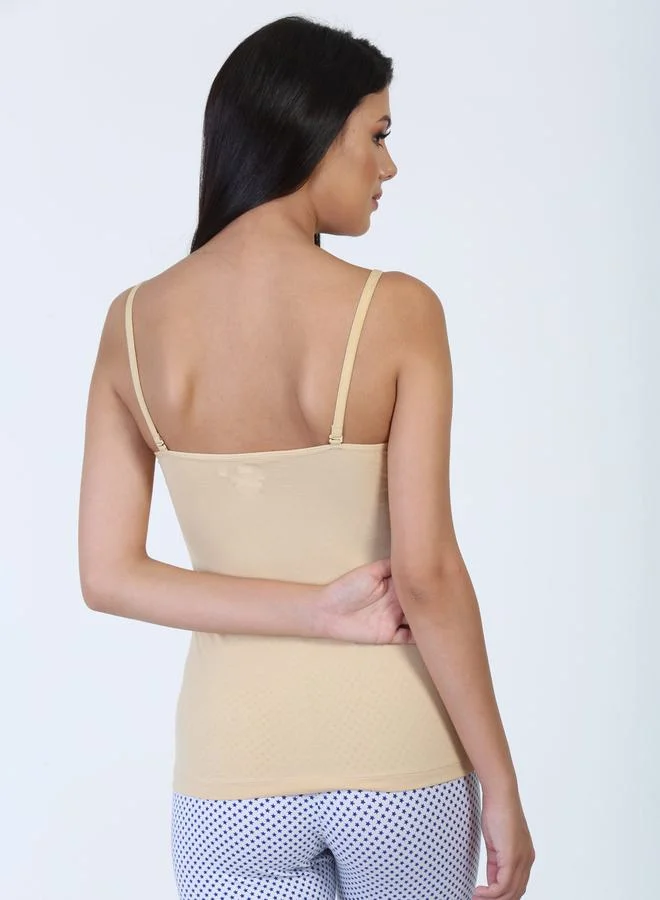 Envie Solid Moulded Cami with Removeable Strap by Styli