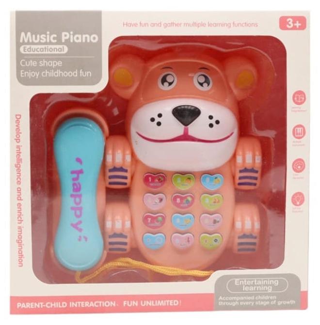 لعبة البيانو والهاتف للأطفال 3×1 - Image 1