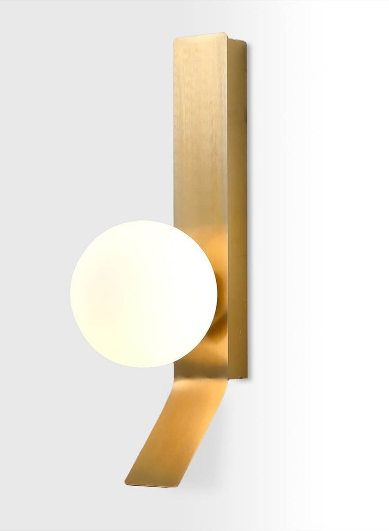 3Pcs Round Gold Applique Luminaire