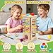 Britik Montessori Wooden Board Games for Kids 38 Years 40 Colorful Wooden Sticks 12Sided Dice Game Math Educational Toys Fine Motor Skills Toys for 5 Year Old Family Games for Kids and Adults - Image 4