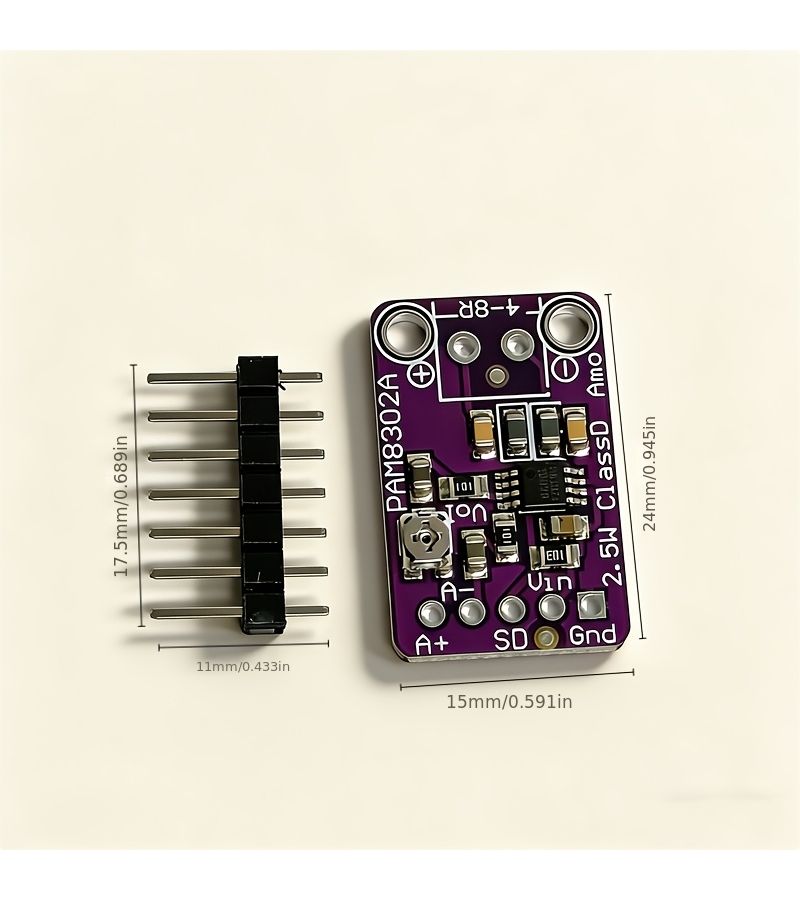 Purple Single Channel D Level Audio Amplifier Module Development Board Gifts - Image 3
