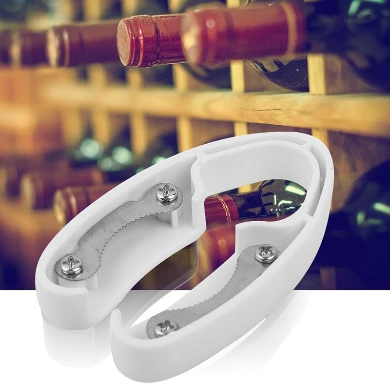 قاطع ورق القصدير الأبيض وفتاحة زجاجات النبيذ من الفولاذ المقاوم للصدأ، ملحق منزلي - Image 5