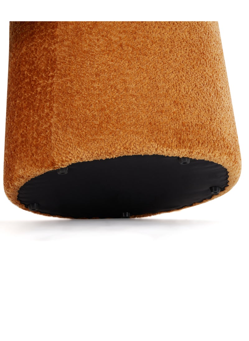 LOFT PUDDING,POUFF,42X42X41CMS,FABRIC,YELLOW D028/EDS7  - Image 3