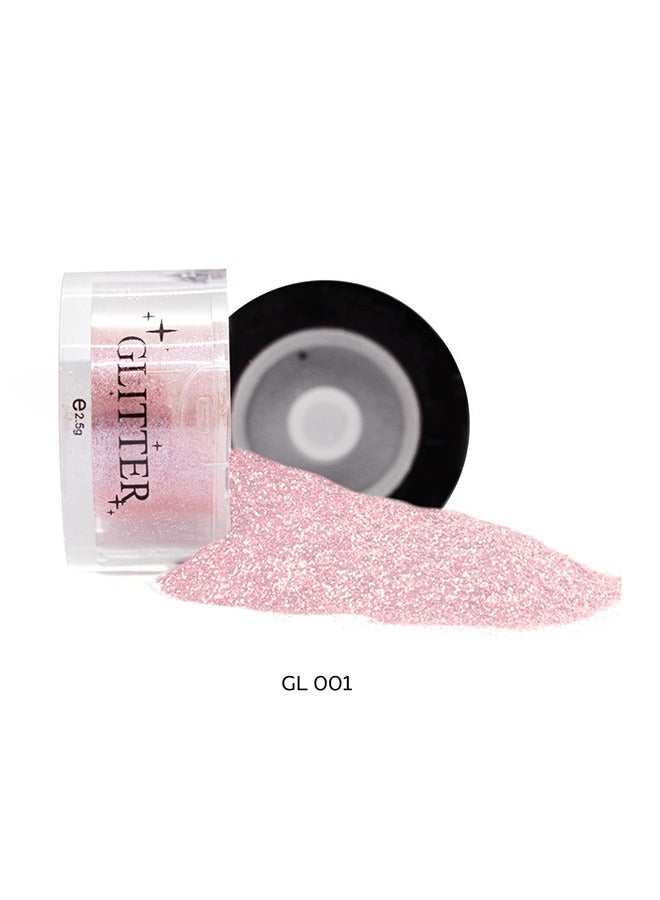 ميك اوفر22 بودرة منثورة جليتر لامع للعين GL001