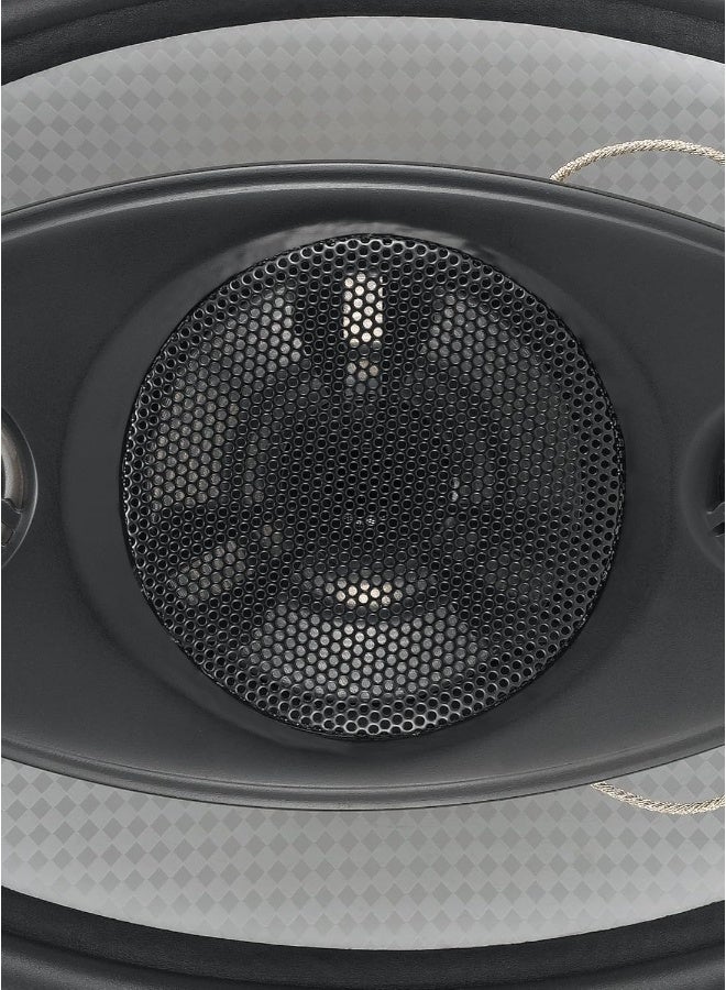 BOSS AUDIO SYSTEMS Boss Audio Systems Riot Series Car Stereo Door Speakers - 500 Watts Max, 4 Way, Full Range, Tweeters, Coaxial, Black, 6 x 9 Inch, Sold in Pairs  - Image 2