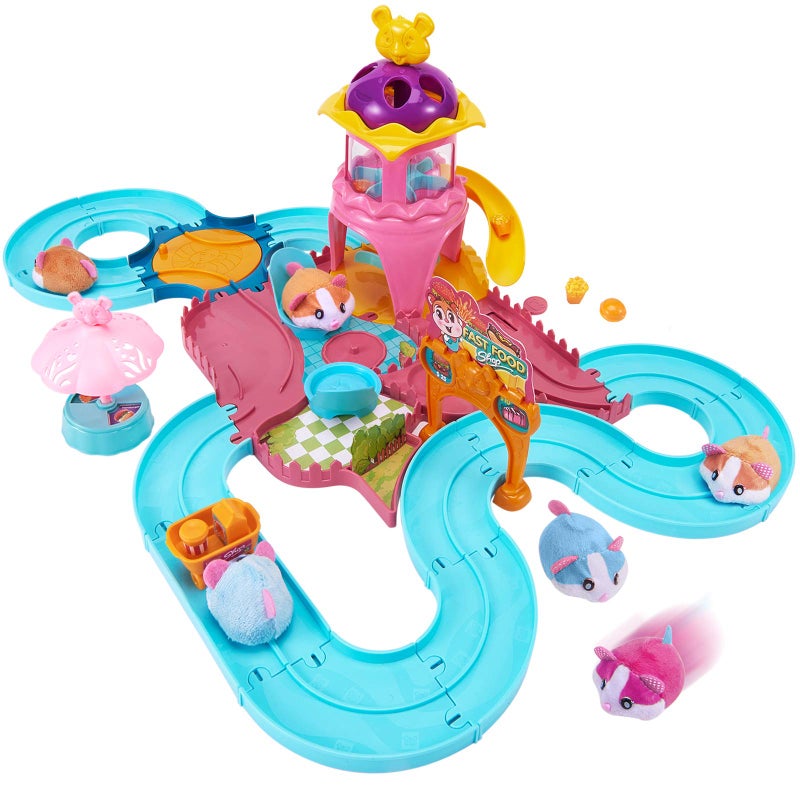 Keejoy Hamster Track Toys for 5 Years Old Girl GiftPets Set Toys for 3 4 5 6 7 Years Old Girls Birthday Gifts - Image 2