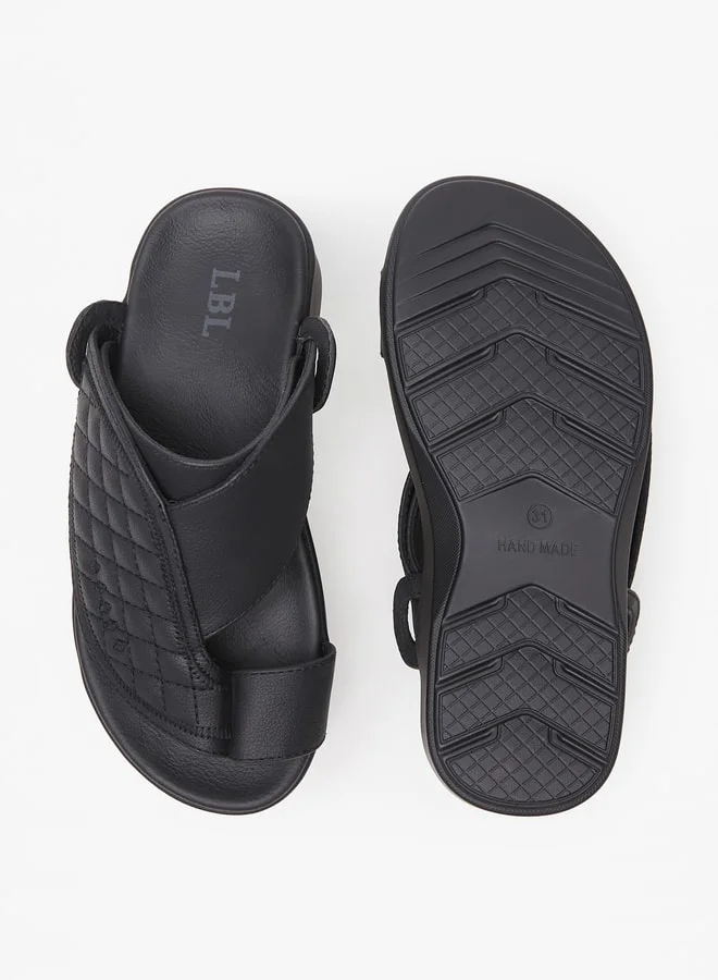 LBL by Shoexpress Boys Quilted Slip-On Arabic Sandals