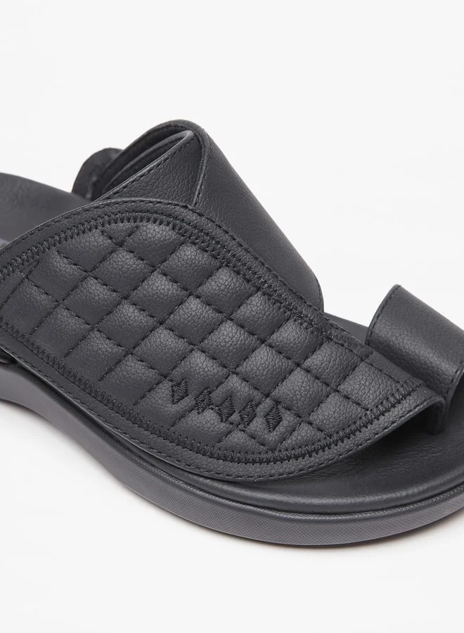 LBL by Shoexpress Boys Quilted Slip-On Arabic Sandals