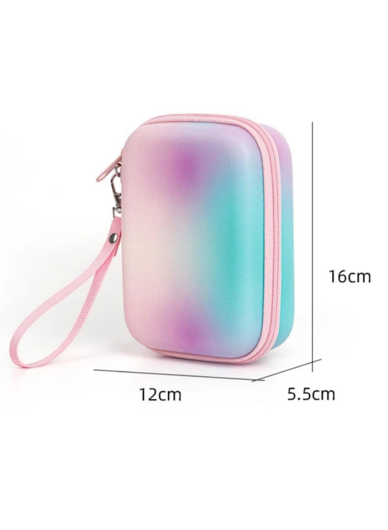 For Fujifilm Instax Mini Link/Liplay/EVO/SP-2 Printer Carrying Shockproof Case Bag with Mesh Pocket for Instax Film and Accessories Storage - Image 3